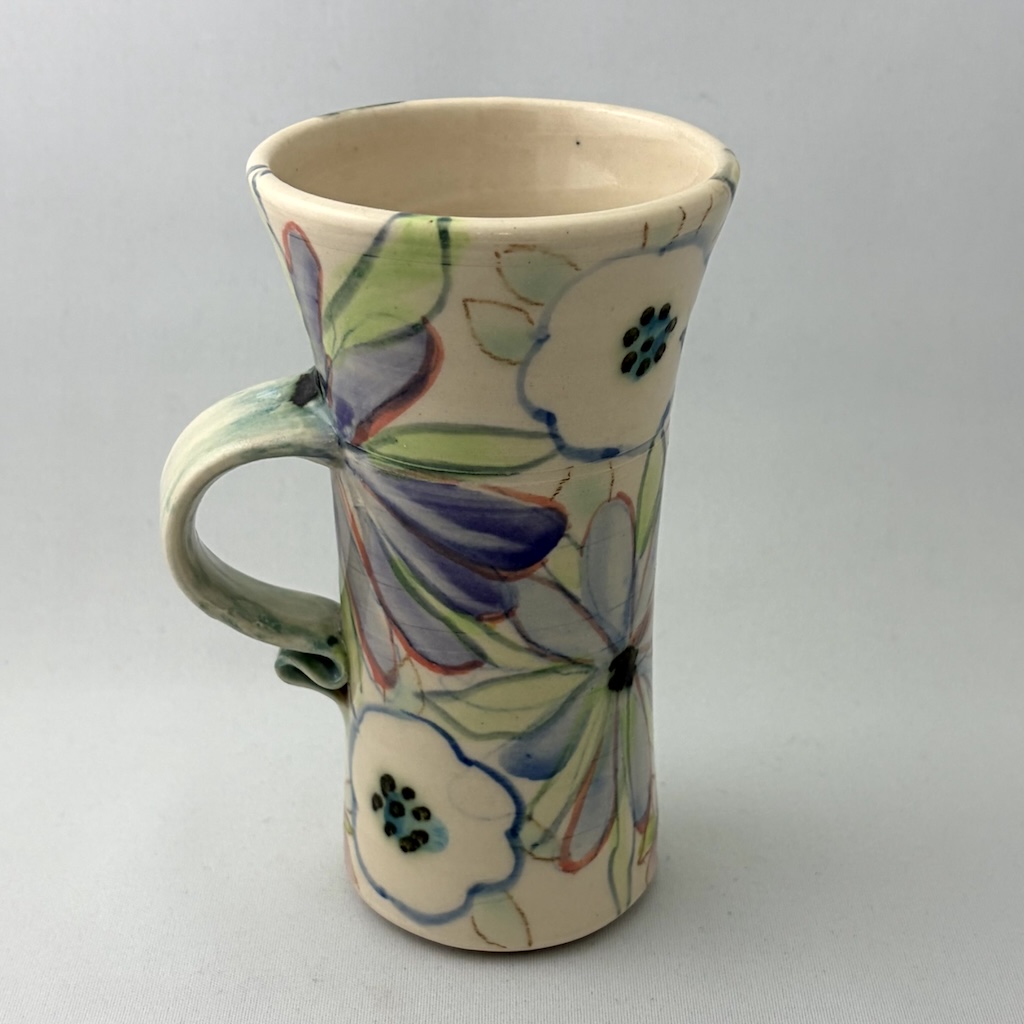FLORAL  MUG by Susan Card