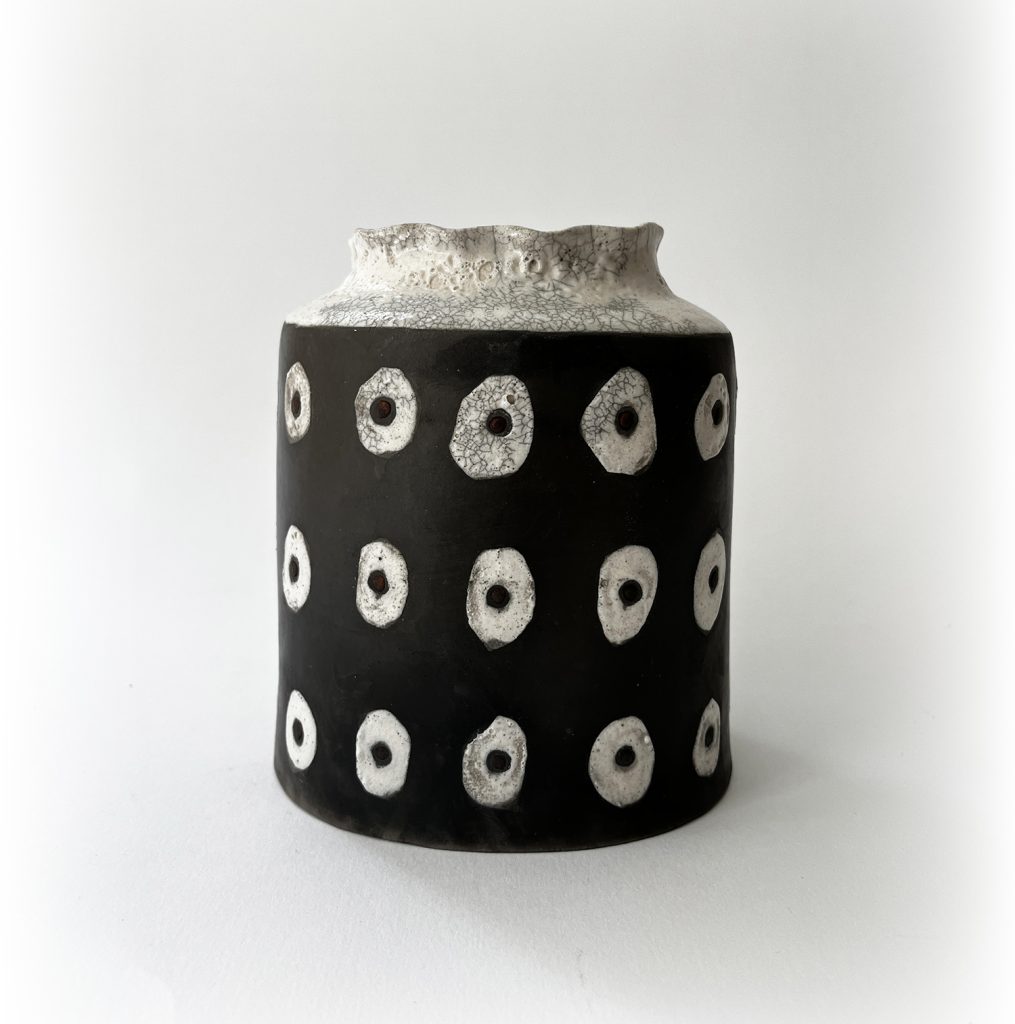 RAKU VASE by Tania Craan