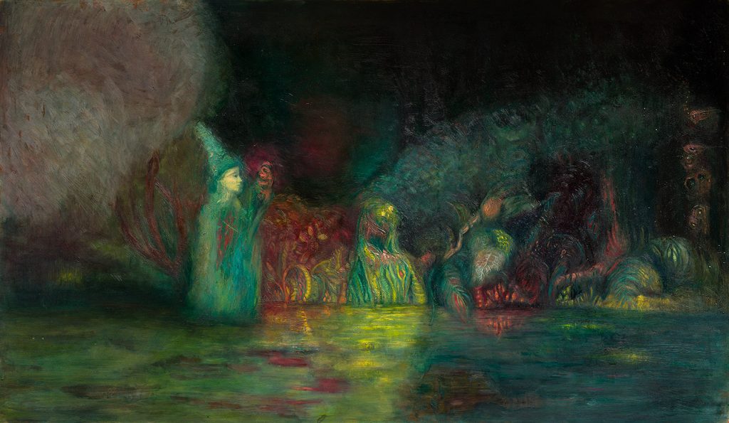 The Wizard and the lake