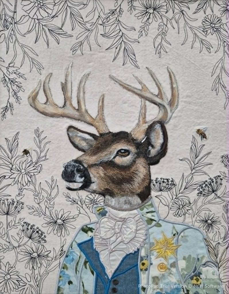 Deer with Bees