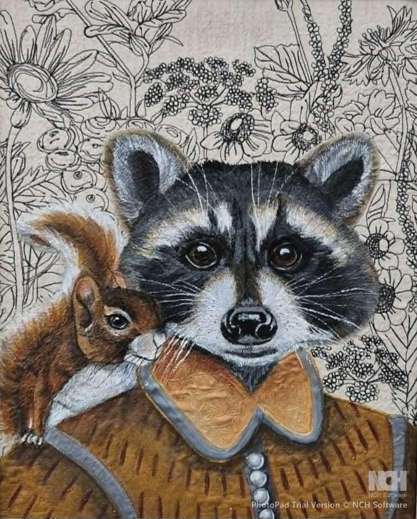 Raccoon and Squirrel
