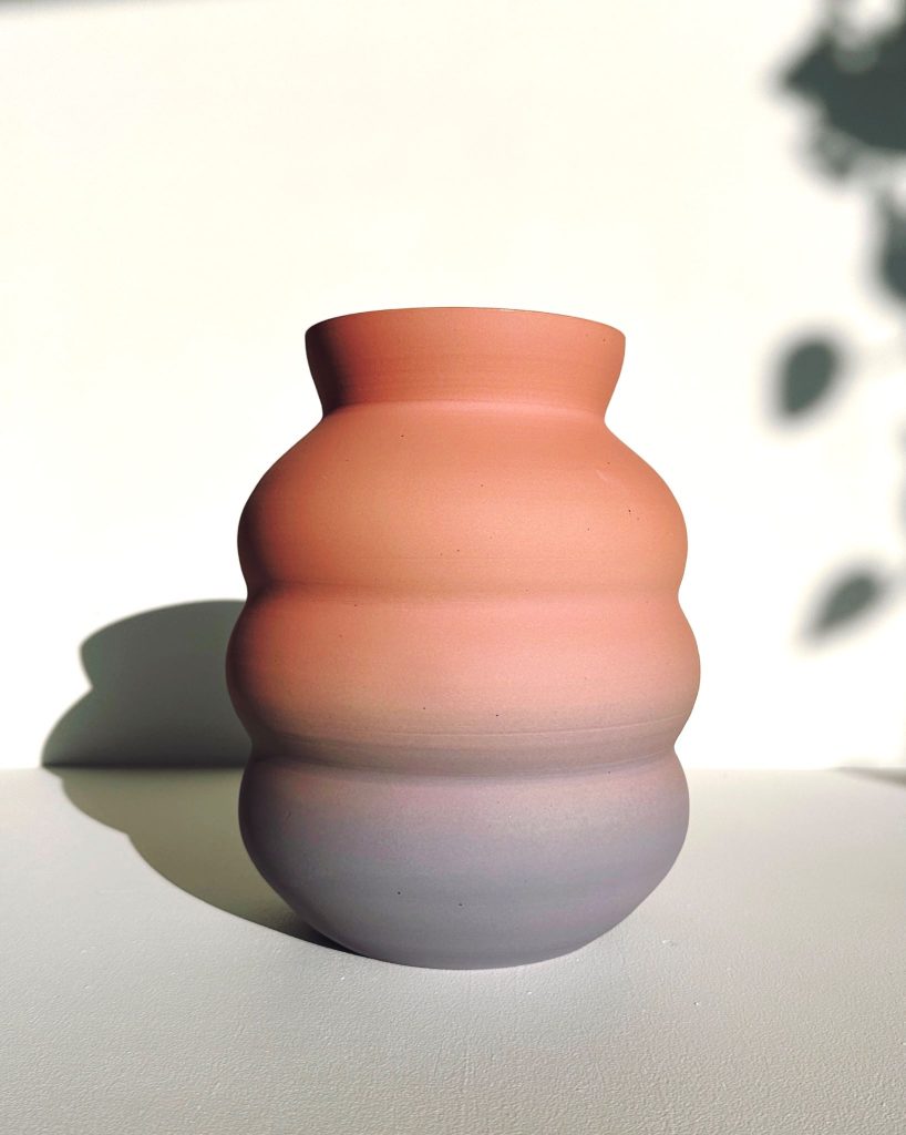 Sunset vase