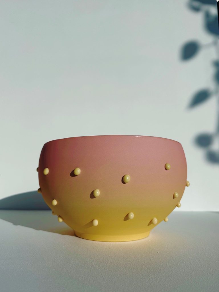 Sunrise serving bowl