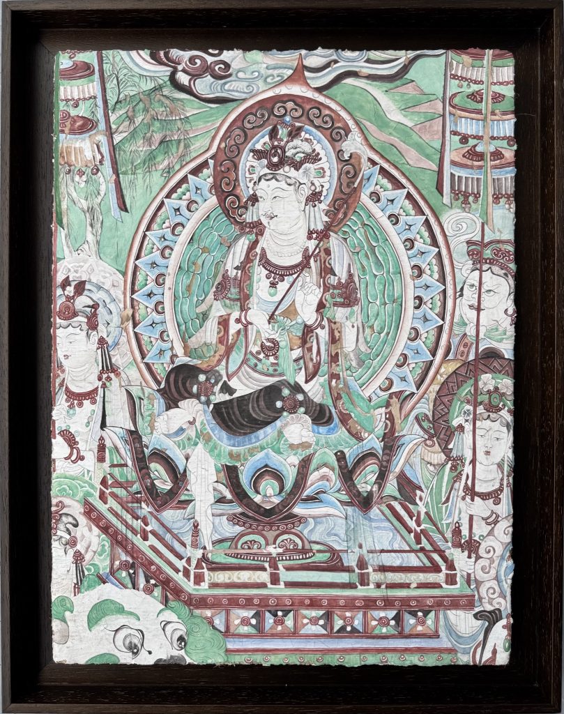 Manjushri Attending the Assembly 文殊赴会图