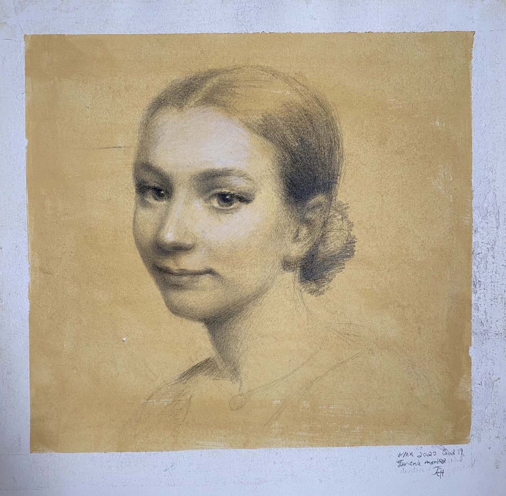 Artist’s daughter