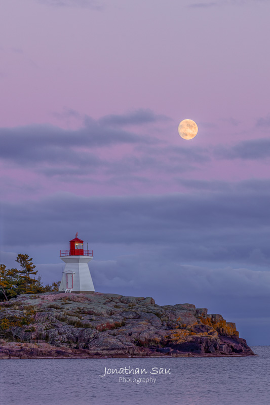 Peaceful Moonrise