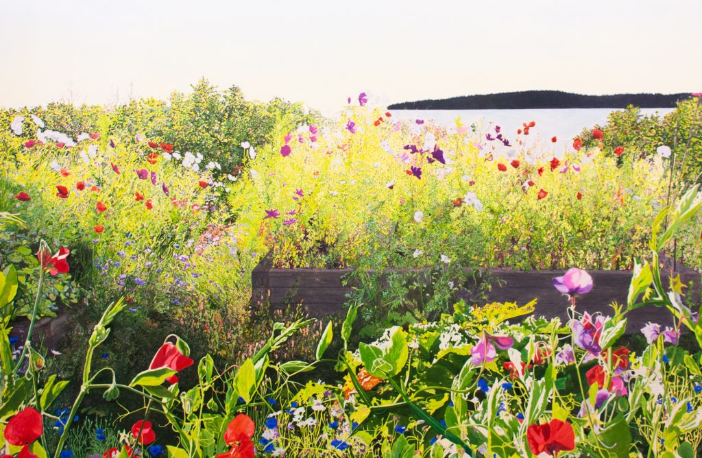Jardin de fleurs d’été (série #4) (Kamouraska, QC)