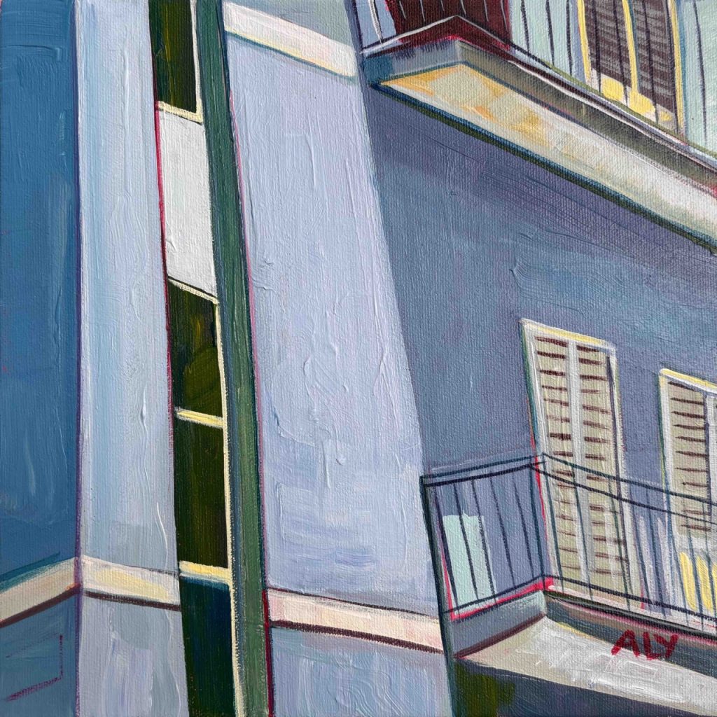 Blue Building